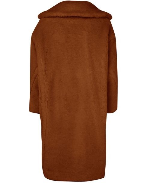 MAX MARA Teddy Tedgirl Bronze Brown Wool Long Coat New & Authentic image 2