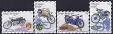 Belgium, 1995, COB 2615/8: €5, Old Belgian Motorcycles, MNH