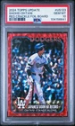 2024 Topps Update Shohei Ohtani #US123 Red Crackle Foilboard /199 PSA 10 Gem