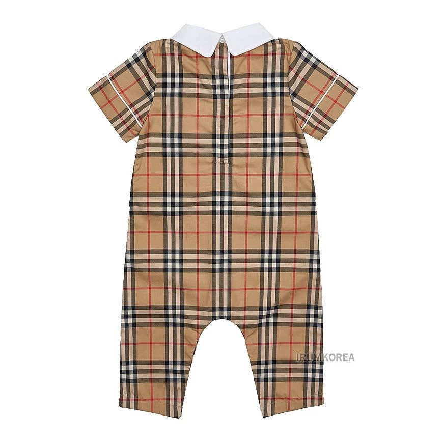 Mameluco elástico Burberry C N4 Octavio Check (12-24M) A7028 103230909 Foto 2 de 4