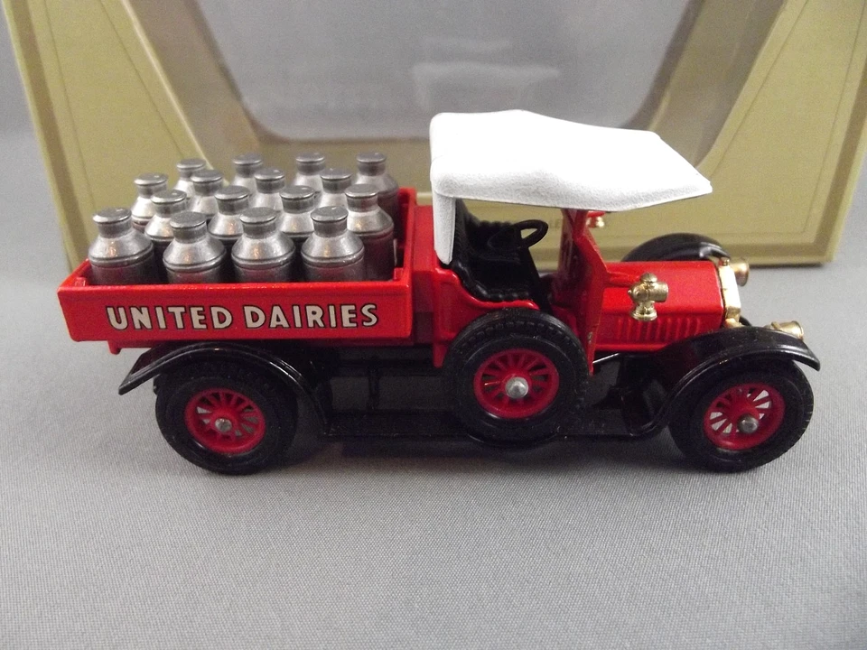 Matchbox Yesteryear Y-13 1918 Crossley Lorry CODE 3 United Dairies Excl Boxed - Image 4 of 4
