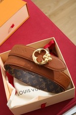 Louis Vuitton Brown Monogram Leather Reversib...