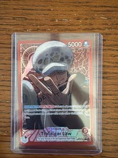 One Piece The Azure Sea's Seven Trafalgar Law OP14-001 Alternate Alt Art Leader