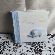 Blue Elephant Baby Album 6x5