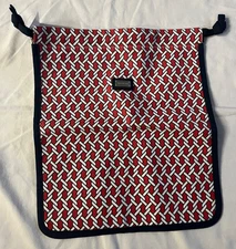 NWT Ame & Lulu Raleigh Travel Shoe & Accessories Bag Nautical Blue 12.5 X 14.5”