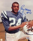 Lenny Moore Colts Signed 8x10 Photo Autograph PSA/DNA AP42374