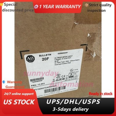 Allen Bradley 20F11ND027AA0NNNNN SER A 20HP PowerFlex 753 VFD AC DRIVE AB NEW