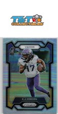 K.J. Osborn 2023 Panini Prizm Silver #194 Minnesota Vikings 29a