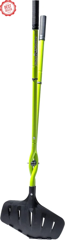 Earthwise 50002 Gator Grabber Herramienta Telescópica de Limpieza de Hojas, Verde/Negro Foto 2 de 4