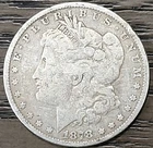 1878 7TF REVERSE OF 1879 MORGAN 90% SILVER $1 - 1ST  YR OF MORGANS  IN UPPER VG