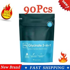 Magnesium Glycinate 3-in-1 Complex -1800mg Magnesium Supplements High/Absorption 3.64 per thousand milligrams