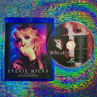 STEVIE NICKS In Concert 1982 2026 Remaster LaserDisc to BLU-RAY SEALED FREE SHIP