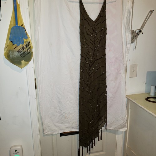 marsoni beaded flapper dress