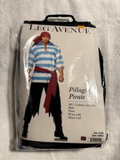 Leg Avenue Pillaging Pirate 4pc XL Costume Plus Bonus Boot Covers