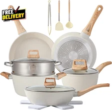 16PCS Pots and Pans Set Non Stick Cookware Set Nonstick with Cooking Set