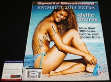 Nina Agdal signed 11x14, Sports Illustrated Swimsuit, Beckett BSA