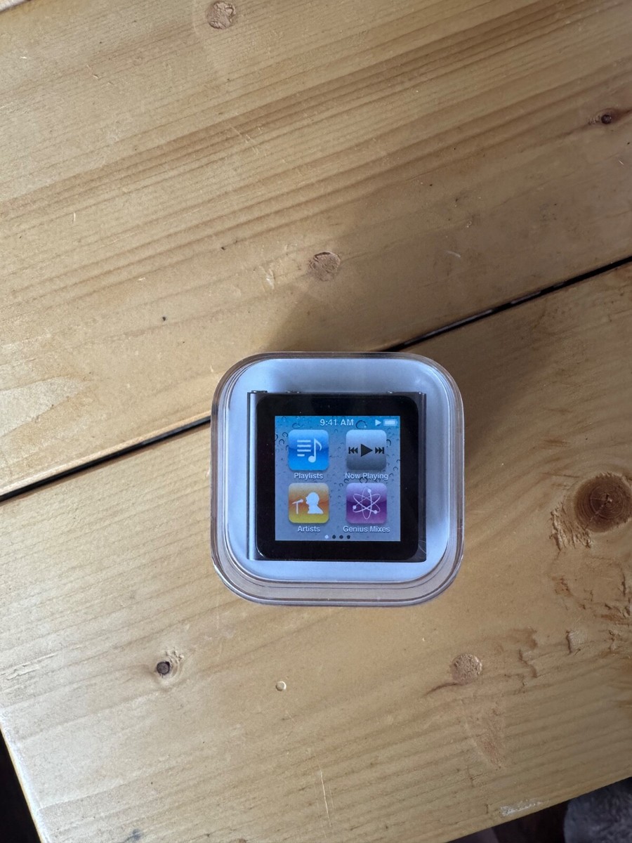 Apple iPod Nano 6th Generation 8GB Graphite - NEW/ UNUSED WITH NEW