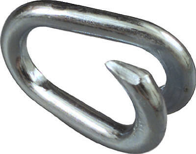 Acabado enchapado en zinc eslabón de vuelta National Hardware N223073 3152BC 3/16" eslabón de vuelta - Imagen 1 de 3