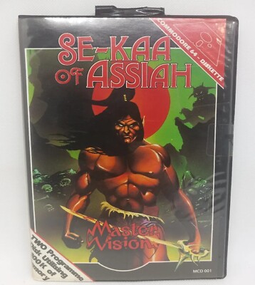 Commodore 64 - Se-Kaa of Assiah -Vintage Mastertronic Game - Brand New & Sealed