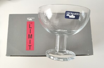 2 Eisschalen Glas Leonardo Neu Ca. 11,5 x 10 cm