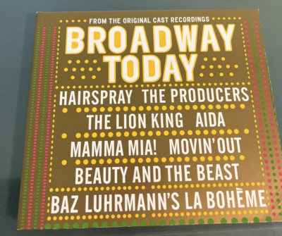 Broadway Today - Audio CD By Various - VERY GOOD