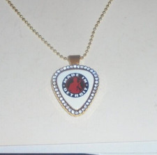 Kid Rock Concert Guitar Pick Pendant Love Music Chain Girl I We Cowboy Devil USA