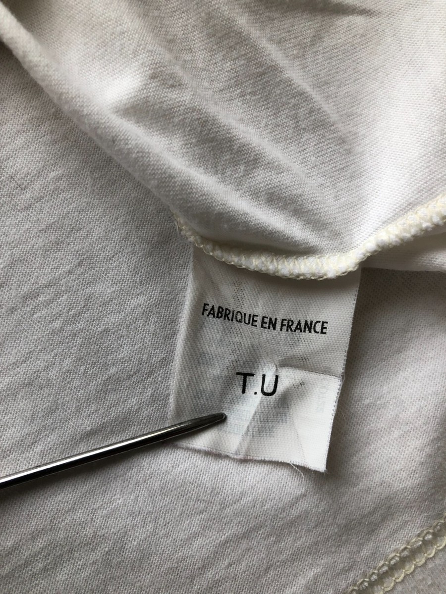 Tee-shirt De Nuit Cacharel Ange - Manches 3/4, Blanc, Made In France - Occasion Très Bon état