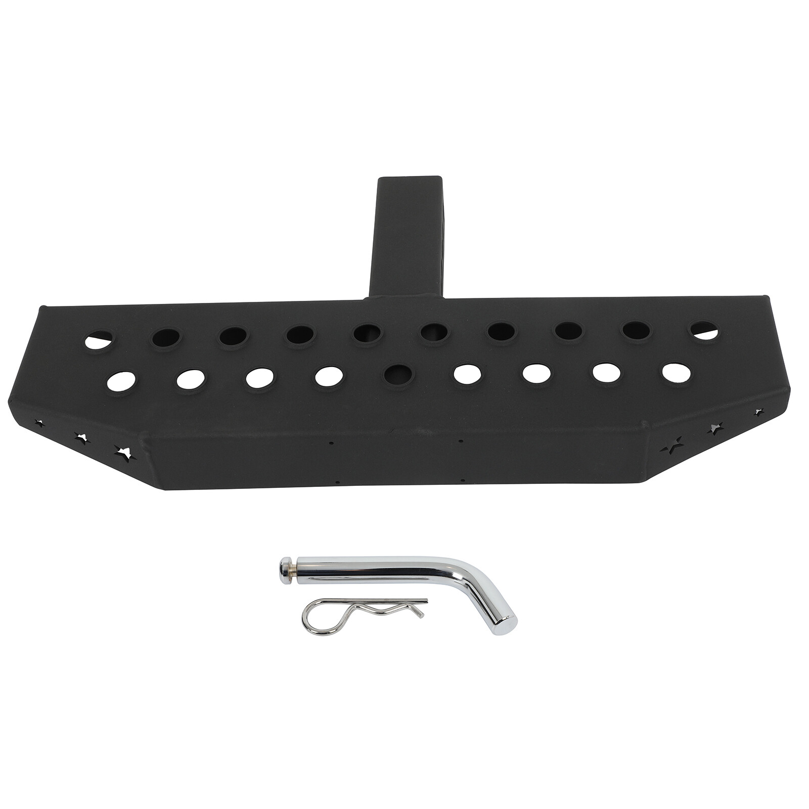 Trailer Towing Bumper Hitch Step Steel For 2 inch Receiver 20.1" x 5.1" Step Pad