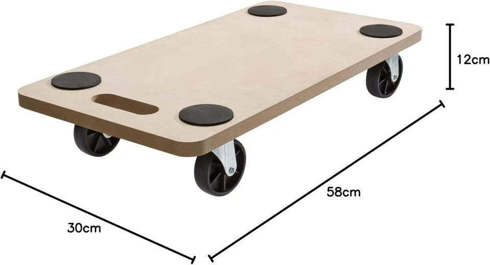 Transportroller Möbelroller Rollbrett  Allzweckroller Umzugsroller 200kg - Bild 2 von 4