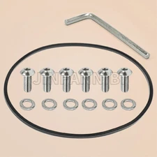 304 Stainless Steel Clutch Cover Bolts O-Ring Kit for Harley Sportster 883 1200