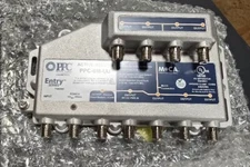 PPC-9M-U/U: New/open box PPC Coax Coaxial Amplifier Splitter w/accessories
