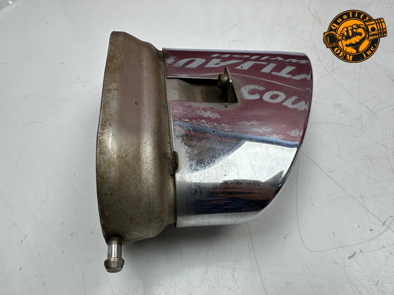 2003-2010 BENTLEY CONTINENTAL GT GTC - REAR LEFT EXHAUST PIPE TIP OEM 49kmiles