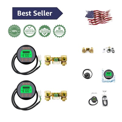 Reliable 0-100A Battery Monitor with Memory, LCD & 13 ft Cable for Versatile Use