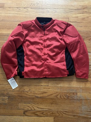 red mesh motorcycle jacket