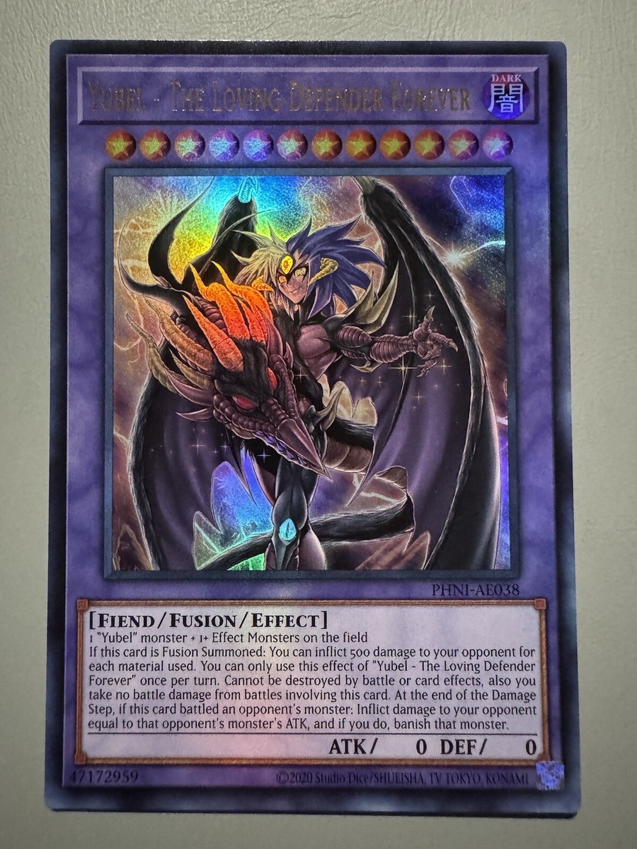 YUGIOH YUBEL THE LOVING DEFENDER FOREVER ASIA ENGLISH PHNI-AE038