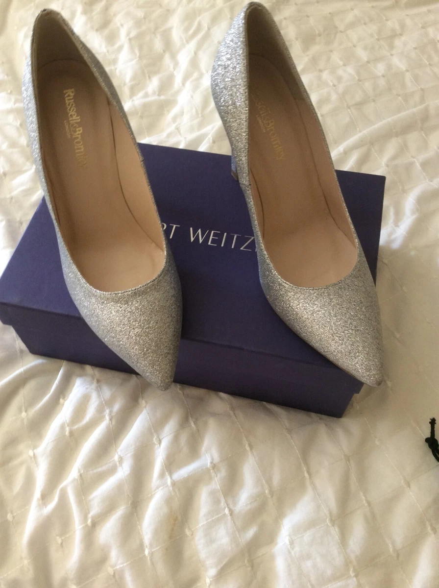 Russell and bromley glitter sale shoes