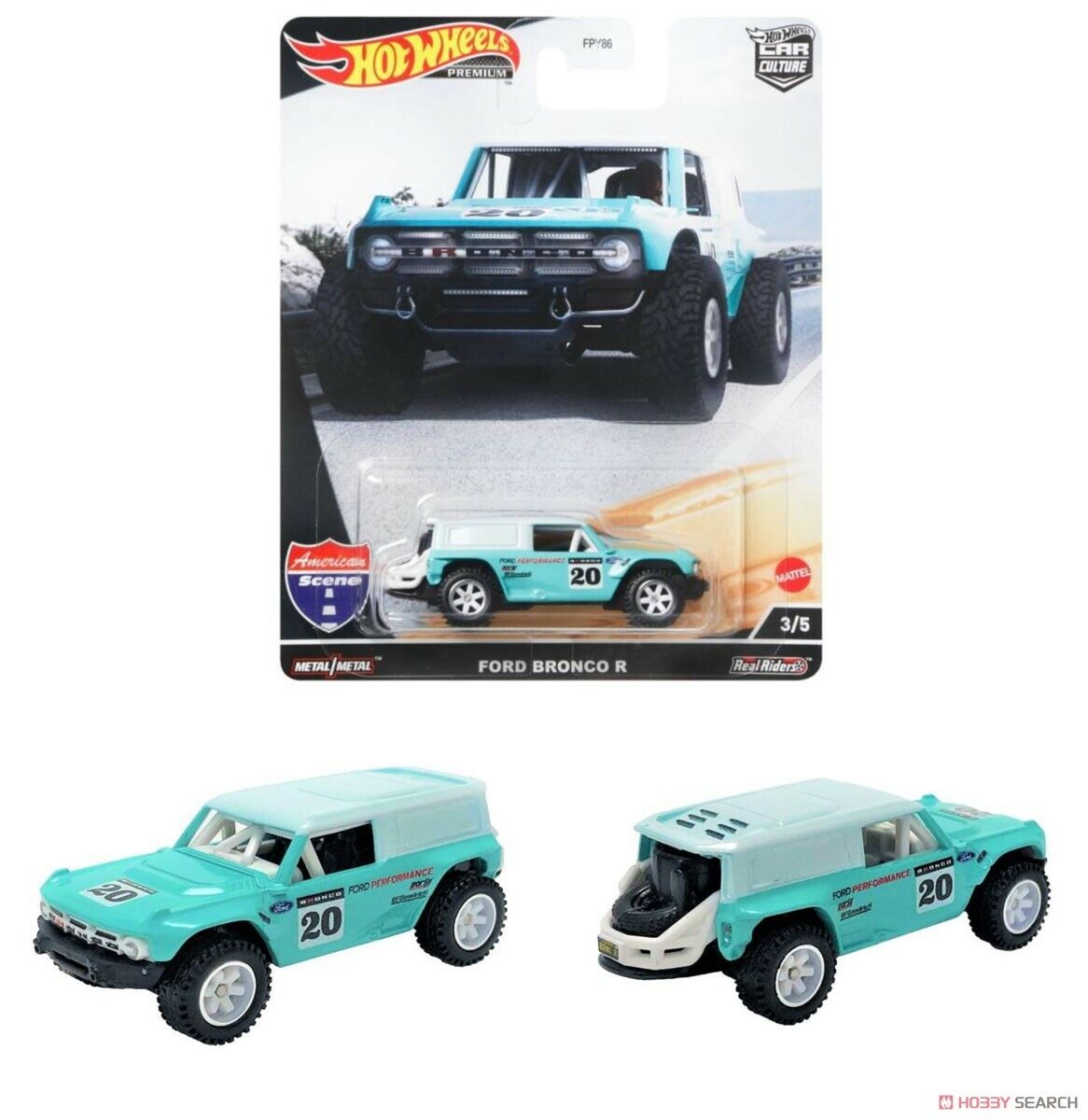 Hot Wheels Premium Cartela C/ 5 Carrinhos Mattel - Original