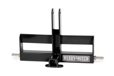 Category 1, 3 Point Hitch Receiver Drawbar With Suitcase Weight Bracket