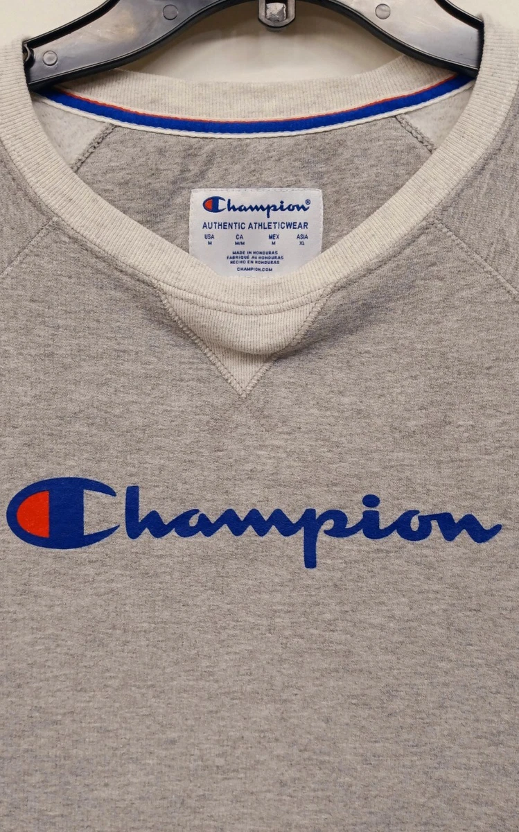 Champion Authentic Athletic wear Sweatshirt Men s Medium Heather