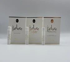 J'ADORE 3PC PERFUM SAMPLE SET-EDP,JADORE IN JOY,JADORE PARFUM D'EAU-NEW