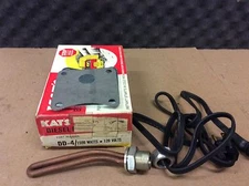 NOS KAT'S DIESEL ENGINE HEATER INSTANT START COLD WEATHER DD-4 120V 1500 WATTS