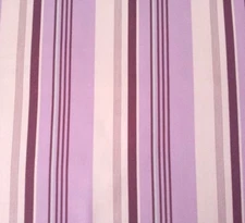 Classica Sateen Rain Annette Tatum FreeSpirit BTY Stripe Plum Ivory 54" Wide