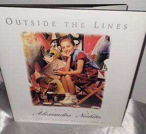 Alexandra Nechita、Luceafarul、希少画集画、新品額装付 Alexandra Nechita、Luceafarul、希少画集画、新品額装付