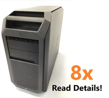 Lot of 8 - HP Z8 G4 Workstation Desktop - No CPU RAM GPU HS HDD Barebone= Pallet