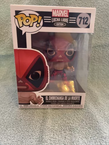 Funko Pop El Chimichanga De La Muerte Nº 712 Marvel Lucha Libre Luchadores Vinilo
