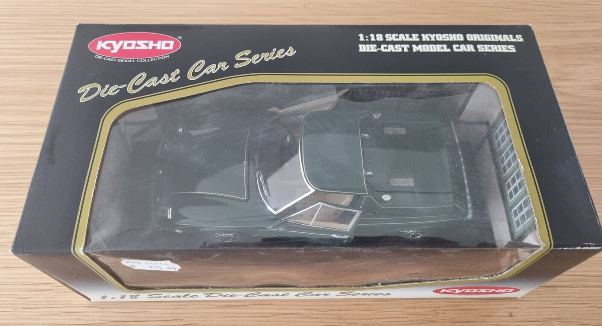 Lotus Europa Verte échelle 1/18 Par Kyosho – Modèle D'occasion, Sans Boîte
