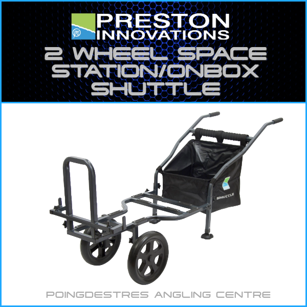 PRESTON INNOVATIONS TWO WHEEL SPACE STATION/ONBOX SHUTTLE MATCH FISHING