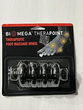 Bio-Mega Therapoint Therapeutic Foot Massage Wheel New