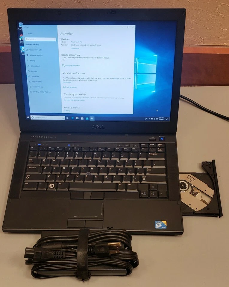 Dell Latitude E6410 Core i7 M620 2.67GHz 4GB RAM 500GB NVIDIA BLUETOOTH 1440x900 - Image 4 of 4
