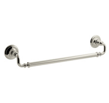 Kohler K-72567-SN Artifacts 18" Bathroom Towel Bar, Vibrant Polished Nickel